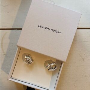 Heaven Mayham Clove Silver Earrings